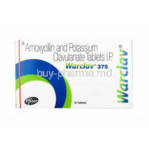 Warclav, Amoxicillin and Clavulanic Acid 375mg