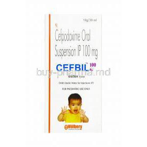 Cefbil Oral Suspension, Cefpodoxime 100mg