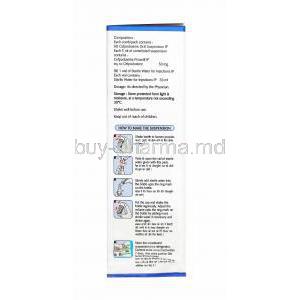 Cefbil Oral Suspension, Cefpodoxime 50mg directions for use