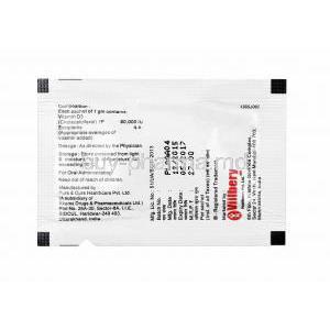 ESD3 Granules, Cholecalciferol sachet back