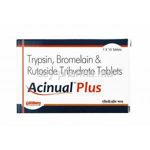 Acinual Plus, Bromelain/ Trypsin/ Rutoside