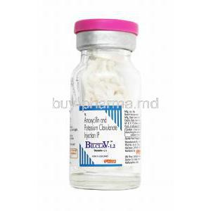 Bilclav Injection, Amoxicillin and Clavulanic Acid bottle