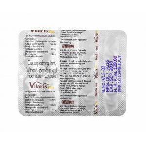 Vilaris Plus tablets back