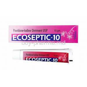 Ecoseptic Ointment, Metronidazole/ Povidone Iodine
