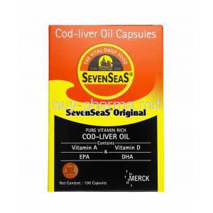 Seven Seas Original Cod Liver Oil 100 capsules