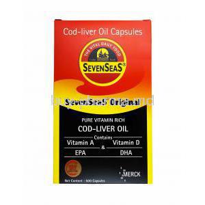 Seven Seas Original Cod Liver Oil 500 capsules