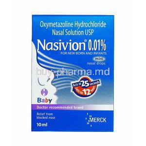 Nasivion Nasal Solution, Oxymetazoline Hydrochloride