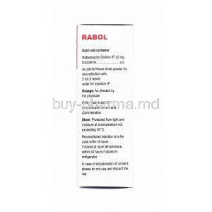 Rabol Injection, Rabeprazole composition