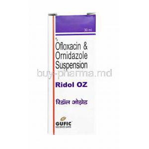 Ridol OZ Suspension, Ofloxacin and Ornidazole