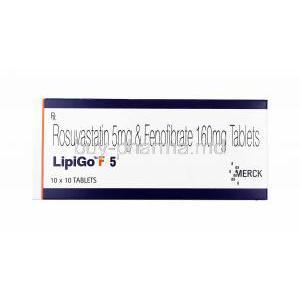 Lipigo F, Fenofibrate/ Rosuvastatin