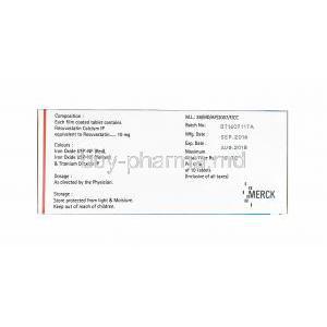 Lipigo, Rosuvastatin 10mg composition