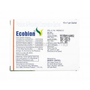 Ecobion Sachet manufacturer