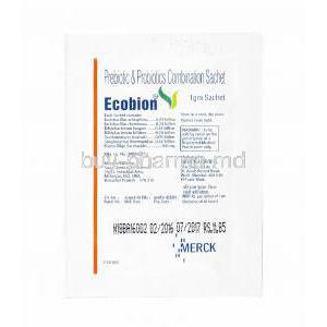 Ecobion Sachet back