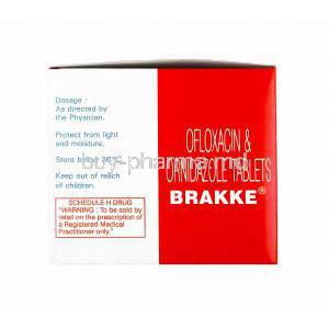 Brakke, Ofloxacin and Ornidazole dosage