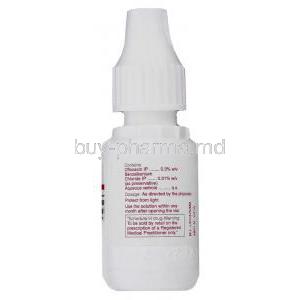 Oflox, Generic Ocuflox, Ofloxacin Eye Drop bottle composition
