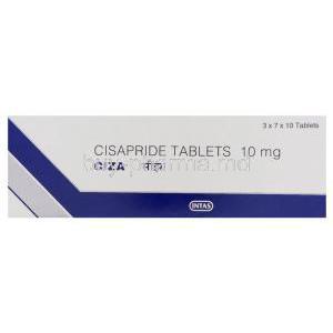 Generic Propulsid, Ciza Cisapride (Intas) 10 mg box