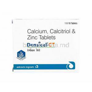 Densical CT, Calcium Carbonate/ Calcitriol/Zinc Picolinate
