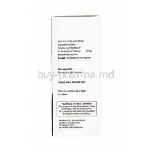 Traxol-O Dry Syrup, Cefixime 50mg composition