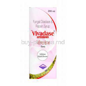 New Vivadase Syrup, Fungal Diastase, Pepsin, and Sorbitol