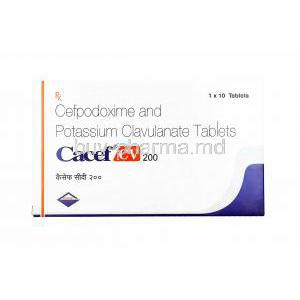 Cacef CV, Cefpodoxime/ Clavulanic Acid