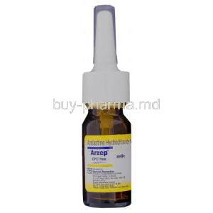 Arzep, Generic  Astelin, Azelastine Hydrochloride Nasal  Spray bottle