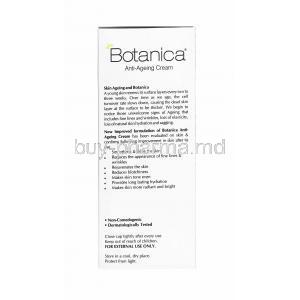 Botanica Anti Ageing Cream indication