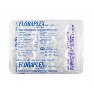 Floraplex capsules back