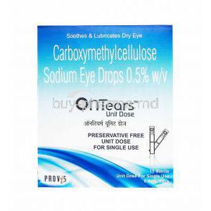 ON Tears Unit dose Eye Drop, Carboxymethylcellulose