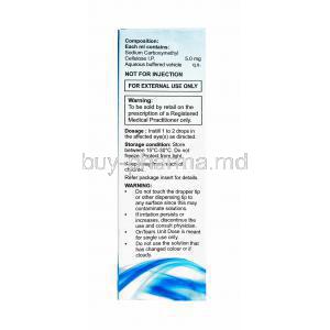 ON Tears Unit dose Eye Drop, Carboxymethylcellulose dosage