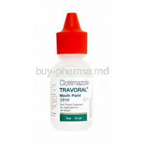 Travoral Mouth Paint, Clotrimazole