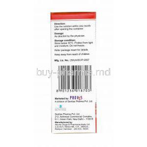 Kitmox-DX Eye Drop, Moxifloxacin and Dexamethasone manufacturer