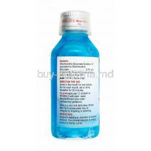 Hexidale Mouth Wash, Chlorhexidine Gluconate direction for use