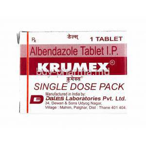 Krumex, Albendazole