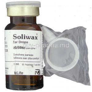 Soliwax Ear Drops bottle