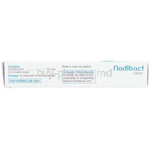 Nadibact, Nadifloxacin 1% 10 gm Cream composition