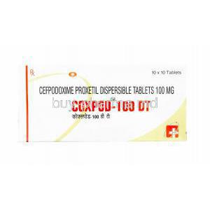 Coxpod DT, Cefpodoxime 100mg