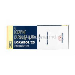 Loxabol, Loxapine 25mg box