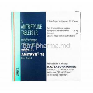 Amitryn, Amitriptyline 75mg