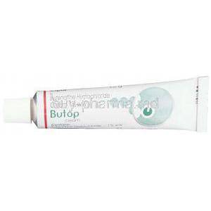 Butop, Generic Mentax, Butenafine Hydrochloride 1% w/w 15 gm Cream tube