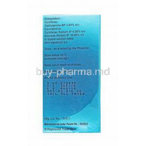 Dynapar QPS Topical Solution, Diclofenac composition