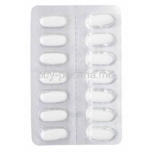 Sebivo, 28 tabs 600mg, Novartis, blister pack front presentation