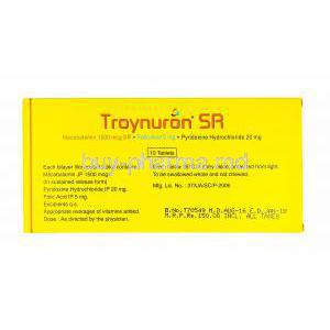 Troynuron, Folic Acid, Pyridoxine and Methylcobalamin composition