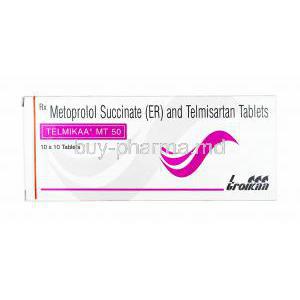 Telmikaa MT, Telmisartan and Metoprolol 50mg