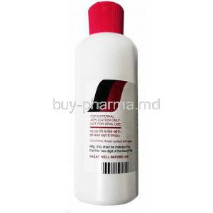 Gamma Benzene Hexachloride Lotion, Lindane Lotion USP, Scaboma bottle side presentation