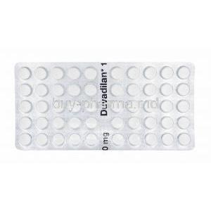 Duvadilan, Isoxsuprine tablets