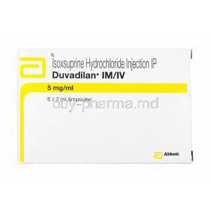 Duvadilan Injection, Isoxsuprine