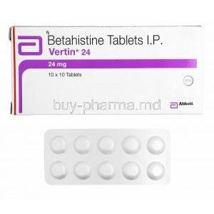 Vertin, Betahistine