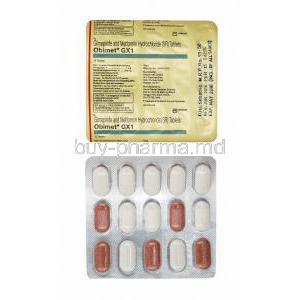Obimet GX, Glimepiride and Metformin tablets