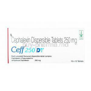 Ceff DT, Cephalexin 250mg
