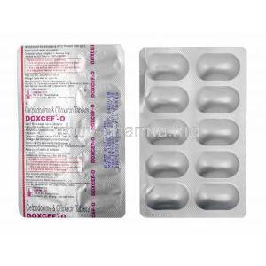 Doxcef O, Cefpodoxime and Ofloxacin tablets